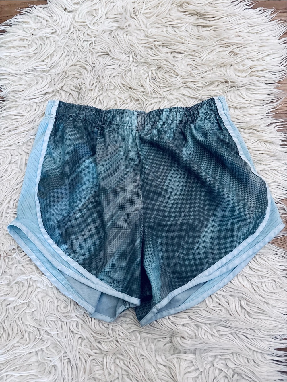 ❗️Nike Dri-Fit Women’s Athletic Running Shorts - Light Blue/Teal & Grey